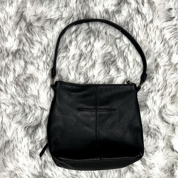 Bags The Sak Leather Suri Zip Top Bucket Bag Poshmark